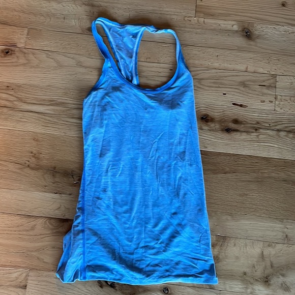 Zella blue tank top - Picture 2 of 3